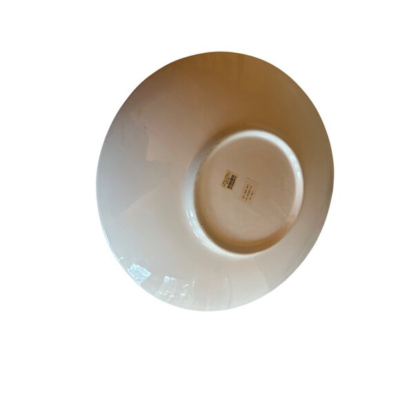 Crate & Barrel Mirage Low Bowl Silver Decorative Platter Plate - Picture 3 of 5